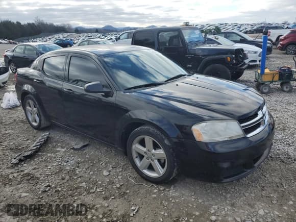 ✅ 2013 Dodge Avenger SE • VIN: 1C3CDZABXDN517423 • Лот: 41383595. Опубликован ранее на Copart с пробегом 193 061 миль. Бесплатный доступ к архиву аукционных продаж из США и подробный отчёт об истории автомобиля на DreamBid. Изображение 4.