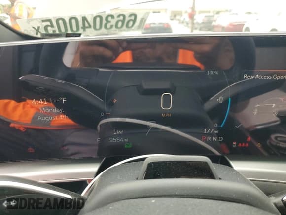 ✅ 2024 Cadillac LYRIQ Luxury • VIN: 1GYKPSRK8RZ123665 • Lot: 66304005. Wystawiony na Copart z przebiegiem 9 554 mil. Bezpłatny archiwum sprzedaży aukcyjnych z USA i szczegółowy raport historii pojazdu na DreamBid. Zdjęcie 9.