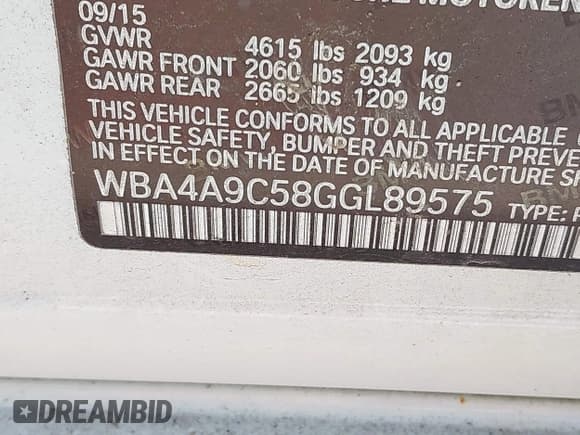 ✅ 2016 BMW 4 Series 428i • VIN: WBA4A9C58GGL89575 • Lot: 43537599. Wystawiony na IAAI z przebiegiem 162 452 mil. Bezpłatny archiwum sprzedaży aukcyjnych z USA i szczegółowy raport historii pojazdu na DreamBid. Zdjęcie 9.