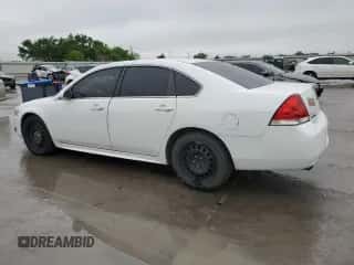 2014 Chevrolet Impala Police Police with VIN 2G1WD5E31E1185775, listed as a Copart auction lot 51324495 with 67,054 mi miles and Salvage title. Bid and sale history available at DreamBid. Image 2.