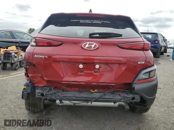 ✅ 2023 Hyundai Kona SEL • VIN: KM8K6CAB9PU052931 • Лот: 74078594. Опубликован ранее на Copart с пробегом Не указан. Бесплатный доступ к архиву аукционных продаж из США и подробный отчёт об истории автомобиля на DreamBid. Изображение 6.