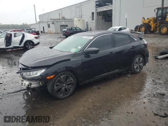 ✅ 2017 Honda Civic EX-L • VIN: SHHFK7H77HU403032 • Лот: 81109915. Опубликован ранее на Copart с пробегом 36 818 миль. Бесплатный доступ к архиву аукционных продаж из США и подробный отчёт об истории автомобиля на DreamBid. Изображение 1.