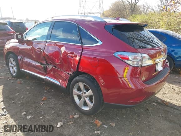 ✅ 2012 Lexus RX 350 • VIN: 2T2BK1BA6CC131552 • Lot: 40804910. Wystawiony na IAAI z przebiegiem 156 122 mil. Bezpłatny archiwum sprzedaży aukcyjnych z USA i szczegółowy raport historii pojazdu na DreamBid. Zdjęcie 3.