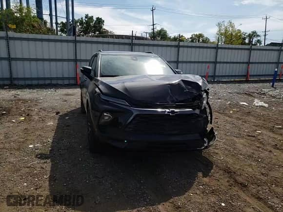 2023 Chevrolet Blazer RS with VIN 3GNKBKRS0PS104257, listed as a Copart auction lot 71317585 with 40,734 mi miles and Salvage title. Bid and sale history available at DreamBid. Image 14.