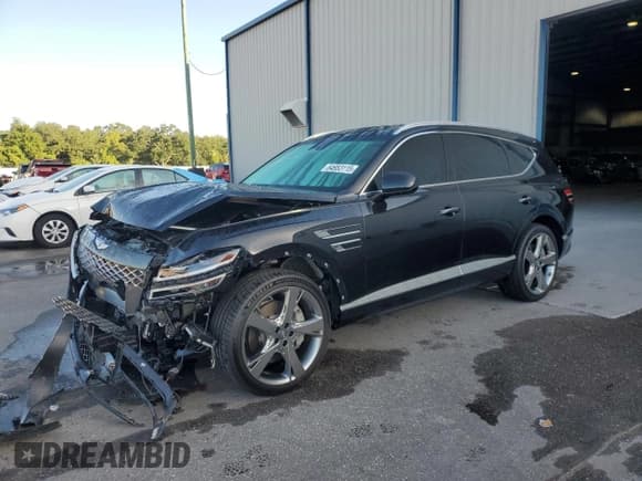 ✅ 2023 Genesis GV80 • VIN: KMUHBDSB2PU117890 • Lot: 64953115. Listed on Copart with 33,024 mi. Free auction sales archive from the USA and detailed vehicle history report at DreamBid. Image 1.