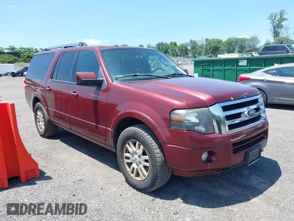 ✅ 2012 Ford Expedition Max Limited • VIN: 1FMJK2A57CEF34782 • Lot: 42364292. Listed on IAAI with 276,614 mi. Free auction sales archive from the USA and detailed vehicle history report at DreamBid. Image 1.