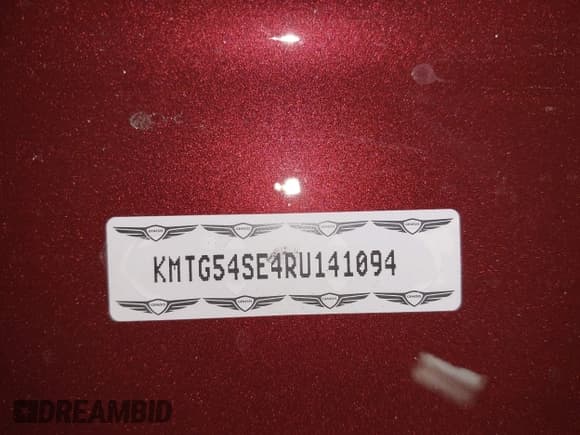 ✅ 2024 Genesis G70 Sport Advanced • VIN: KMTG54SE4RU141094 • Lot: 41557169. Listed on IAAI with 5,776 mi. Free auction sales archive from the USA and detailed vehicle history report at DreamBid. Image 18.