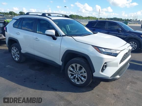 ✅ 2024 Toyota RAV4 XLE Premium • VIN: 2T3C1RFVXRW344610 • Lot: 43502919. Listed on IAAI with 14,081 mi. Free auction sales archive from the USA and detailed vehicle history report at DreamBid. Image 1.