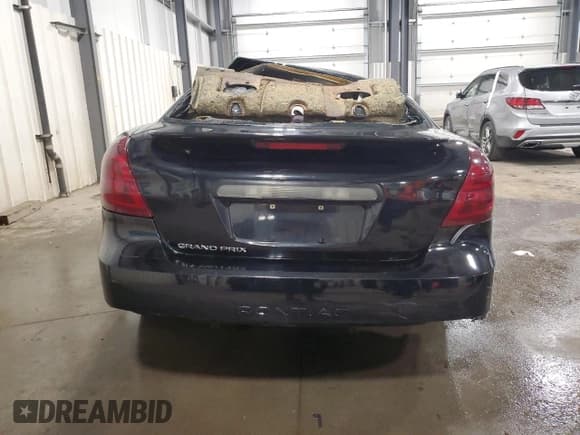 ✅ 2005 Pontiac Grand Prix • VIN: 2G2WP522051300168 • Lot: 51436344. Wystawiony na Copart z przebiegiem Nie podano. Bezpłatny archiwum sprzedaży aukcyjnych z USA i szczegółowy raport historii pojazdu na DreamBid. Zdjęcie 6.