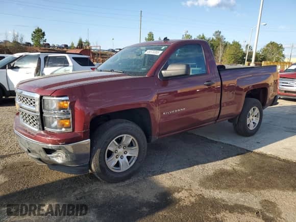 2014 Chevrolet Silverado 1500 LT с VIN 1GCNCREH8EZ341827, выставлен на аукционе Copart как лот 49373355 с пробегом 82 225 миль миль и Списание • Salvage title. История ставок и продаж доступна на DreamBid. Изображение 1.