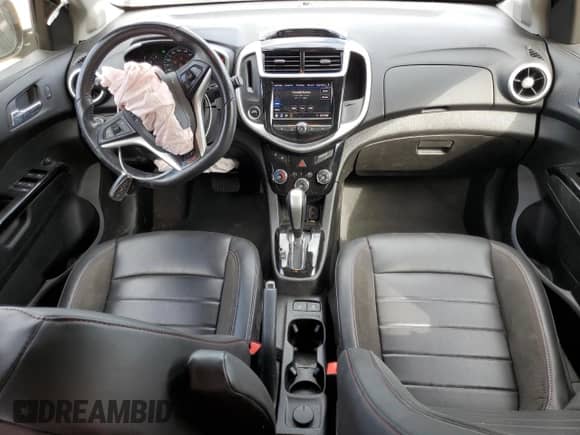 2020 Chevrolet Sonic Premier with VIN 1G1JF6SB0L4135912, listed as a Copart auction lot 76198844 with 20,863 mi miles and Salvage title. Bid and sale history available at DreamBid. Image 8.