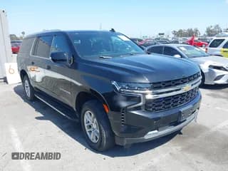 ✅ 2023 Chevrolet Suburban LS • VIN: 1GNSCBKD0PR160761 • Lot: 42355609. Wystawiony na IAAI z przebiegiem 129 325 mil. Bezpłatny archiwum sprzedaży aukcyjnych z USA i szczegółowy raport historii pojazdu na DreamBid. Zdjęcie 1.
