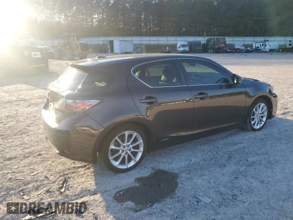 ✅ 2012 Lexus CT 200h Premium • VIN: JTHKD5BH6C2078223 • Lot: 91512575. Listed on Copart with 136,164 mi. Free auction sales archive from the USA and detailed vehicle history report at DreamBid. Image 3.