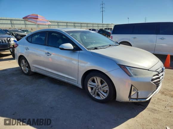 2019 Hyundai Elantra SEL with VIN 5NPD84LF2KH446870, listed as a Copart auction lot 90880045 with 126,414 mi miles and Clean title. Bid and sale history available at DreamBid. Image 4.