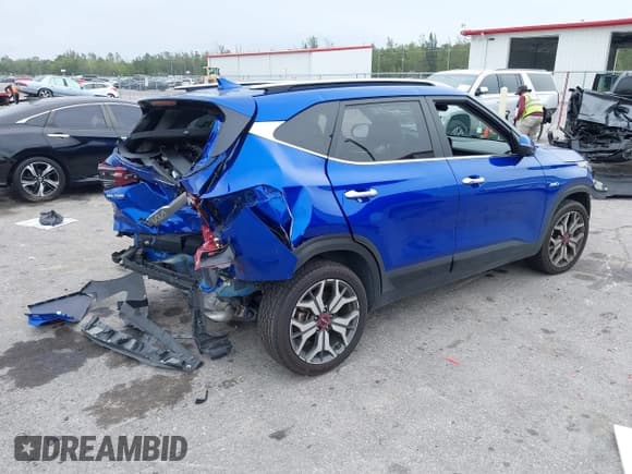 ✅ 2022 Kia Seltos SX • VIN: KNDETCA23N7301746 • Лот: 41878230. Опубликован ранее на IAAI с пробегом 85 036 миль. Бесплатный доступ к архиву аукционных продаж из США и подробный отчёт об истории автомобиля на DreamBid. Изображение 4.