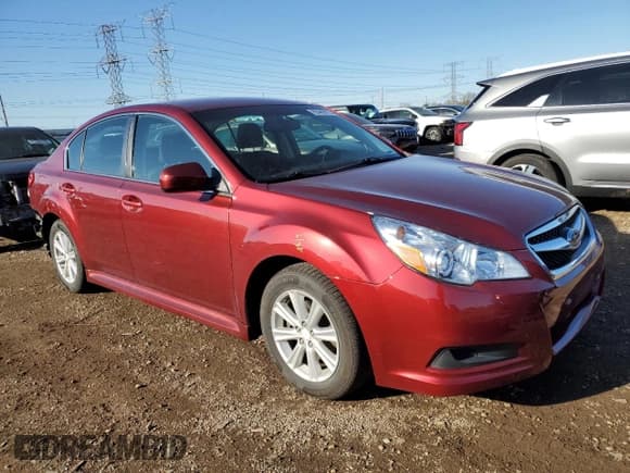 ✅ 2012 Subaru Legacy Premium • VIN: 4S3BMCC63C3017845 • Lot: 92462815. Listed on Copart with 129,182 mi. Free auction sales archive from the USA and detailed vehicle history report at DreamBid. Image 4.