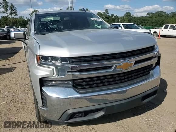 2022 Chevrolet Silverado 1500 LT with VIN 1GCPWCED3NZ107265, listed as a Copart auction lot 85198595 with 55,090 mi miles and Salvage title. Bid and sale history available at DreamBid. Image 13.