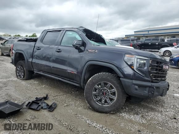 ✅ 2024 GMC Sierra 1500 AT4X • VIN: 3GTUUFEL6RG172246 • Лот: 53027025. Опубликован ранее на Copart с пробегом 19 735 миль. Бесплатный доступ к архиву аукционных продаж из США и подробный отчёт об истории автомобиля на DreamBid. Изображение 4.