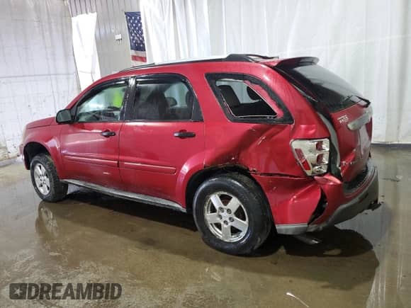 2005 Chevrolet Equinox LS с VIN 2CNDL13F356209841, выставлен на аукционе Copart как лот 72548144 с пробегом 215 725 миль миль и Списание • Salvage title. История ставок и продаж доступна на DreamBid. Изображение 2.