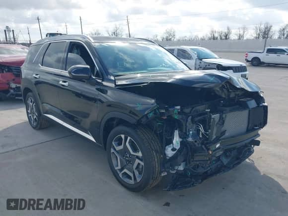 ✅ 2025 Hyundai Palisade Limited • VIN: KM8R54GE7SU847171 • Лот: 41514399. Размещён на IAAI с пробегом 3 959 миль миль. Получите бесплатный доступ к архиву аукционных продаж из США и посмотрите подробный отчёт об истории автомобиля на DreamBid. Изображение 1.