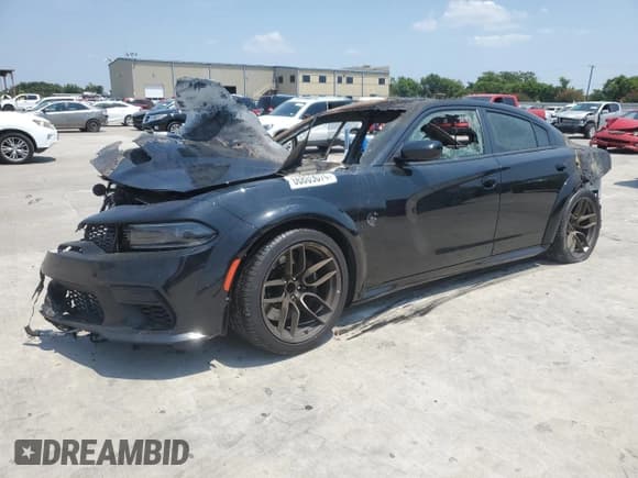 ✅ 2022 Dodge Charger SRT Hellcat Widebody • VIN: 2C3CDXL96NH229956 • Lot: 66809074. Listed on Copart with Not provided. Free auction sales archive from the USA and detailed vehicle history report at DreamBid. Image 1.