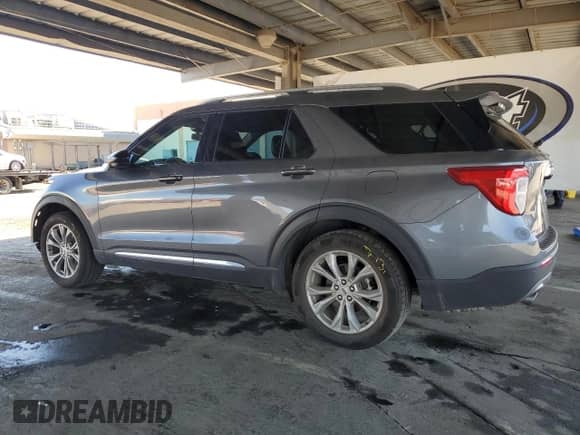 2024 Ford Explorer Limited with VIN 1FMSK7FH2RGA05287, listed as a Copart auction lot 90384075 with 57,204 mi miles and Clean title. Bid and sale history available at DreamBid. Image 2.