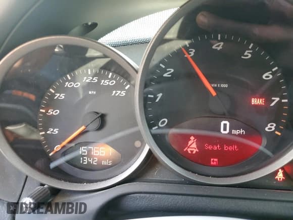 ✅ 2005 Porsche Boxster • VIN: WP0CA29885U710228 • Лот: 84693484. Опубликован ранее на Copart с пробегом 157 661 миль. Бесплатный доступ к архиву аукционных продаж из США и подробный отчёт об истории автомобиля на DreamBid. Изображение 9.