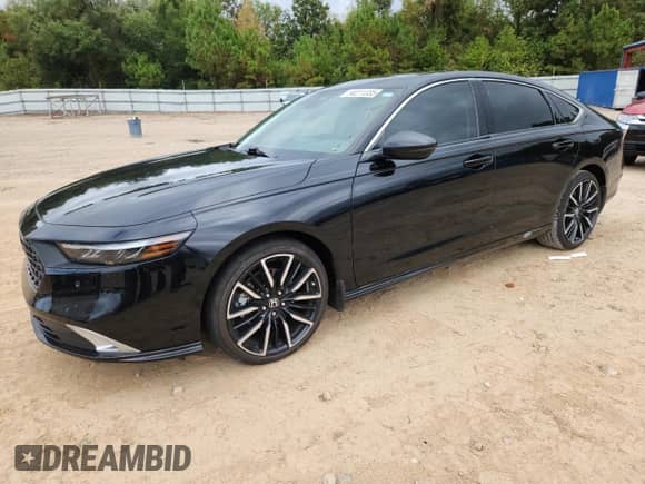 2023 Honda Accord Touring z VIN 1HGCY2F81PA028023, wystawiony jako Copart lot #90211335 z przebiegiem 34 160 mil mil oraz Szkoda całkowita • Salvage title. Historia ofert i sprzedaży dostępna na DreamBid. Obrazek 1.