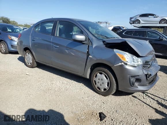 ✅ 2017 Mitsubishi Mirage ES • VIN: ML32F3FJ9HH002418 • Lot: 91070215. Listed on Copart with 79,571 mi. Free auction sales archive from the USA and detailed vehicle history report at DreamBid. Image 4.