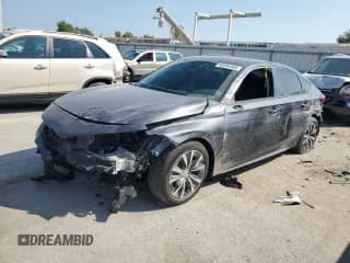 ✅ 2024 Honda Civic EX-L • VIN: 19XFL1H70RE025297 • Lot: 80385465. Listed on Copart with 10,832 mi. Free auction sales archive from the USA and detailed vehicle history report at DreamBid. Image 1.