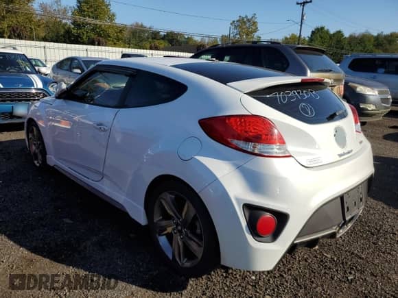 2015 Hyundai Veloster Turbo z VIN KMHTC6AE9FU233518, wystawiony jako Copart lot #70393013 z przebiegiem 86 344 mil mil oraz . Historia ofert i sprzedaży dostępna na DreamBid. Obrazek 2.