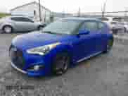 2014 Hyundai Veloster Turbo с VIN KMHTC6AE5EU201485, выставлен на аукционе IAAI как лот 43588436 с пробегом 136 026 миль миль и . История ставок и продаж доступна на DreamBid. Изображение 2.
