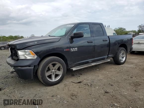 ✅ 2016 Ram 1500 Tradesman • VIN: 1C6RR7FM8GS232108 • Lot: 54511025. Listed on Copart with 129,845 mi. Free auction sales archive from the USA and detailed vehicle history report at DreamBid. Image 1.
