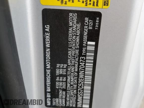 ✅ 2014 MINI Paceman S • VIN: WMWSS7C52EWN70473 • Lot: 66045494. Wystawiony na Copart z przebiegiem 58 581 mil. Bezpłatny archiwum sprzedaży aukcyjnych z USA i szczegółowy raport historii pojazdu na DreamBid. Zdjęcie 15.