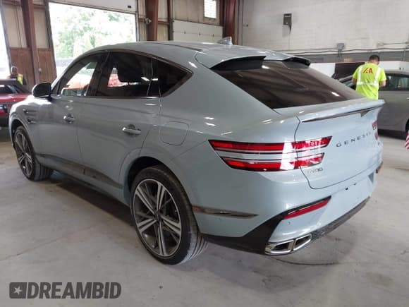 ✅ 2025 Genesis GV80 Coupe 3.5T e-SC • VIN: KMUJBESC2SU273887 • Лот: 42805705. Опубликован ранее на IAAI с пробегом 2 537 миль. Бесплатный доступ к архиву аукционных продаж из США и подробный отчёт об истории автомобиля на DreamBid. Изображение 3.