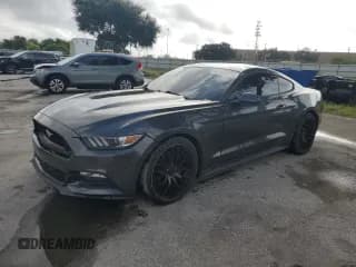 ✅ 2016 Ford Mustang V6 • VIN: 1FA6P8AMXG5302081 • Lot: 84780205. Listed on Copart with 231,790 mi. Free auction sales archive from the USA and detailed vehicle history report at DreamBid. Image 1.