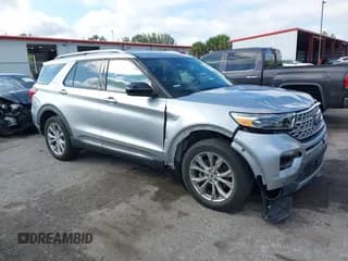 ✅ 2022 Ford Explorer Limited • VIN: 1FMSK8FH8NGA51674 • Lot: 43843022. Wystawiony na IAAI z przebiegiem 50 610 mil. Bezpłatny archiwum sprzedaży aukcyjnych z USA i szczegółowy raport historii pojazdu na DreamBid. Zdjęcie 1.