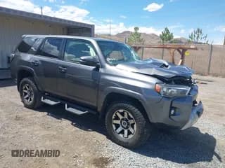 ✅ 2021 Toyota 4Runner TRD Off Road Premium • VIN: JTERU5JR4M5919753 • Lot: 42860649. Listed on IAAI with 105,178 mi. Free auction sales archive from the USA and detailed vehicle history report at DreamBid. Image 1.