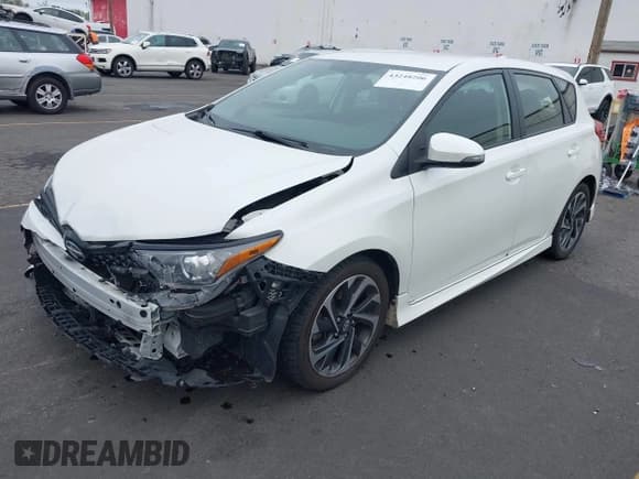 ✅ 2016 Scion iM • VIN: JTNKARJE4GJ514261 • Lot: 43248206. Listed on IAAI with 115,022 mi. Free auction sales archive from the USA and detailed vehicle history report at DreamBid. Image 2.