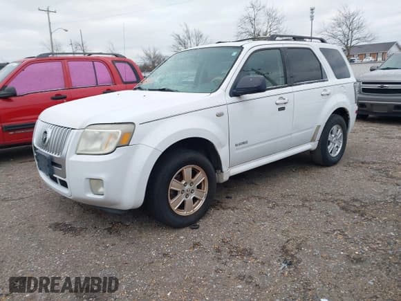 ✅ 2008 Mercury Mariner • VIN: 4M2CU81168KJ42757 • Lot: 41257720. Listed on IAAI with Not provided. Free auction sales archive from the USA and detailed vehicle history report at DreamBid. Image 2.