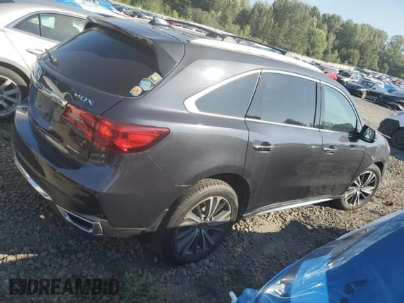 ✅ 2020 Acura MDX Technology • VIN: 5J8YD3H5XLL010886 • Lot: 82128515. Listed on Copart with 34,702 mi. Free auction sales archive from the USA and detailed vehicle history report at DreamBid. Image 3.