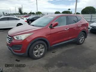 2015 Hyundai Santa Fe with VIN 5XYZT3LB6FG270723, listed as a Copart auction lot 60805535 with 59,798 mi miles and Salvage title. Bid and sale history available at DreamBid. Image 1.