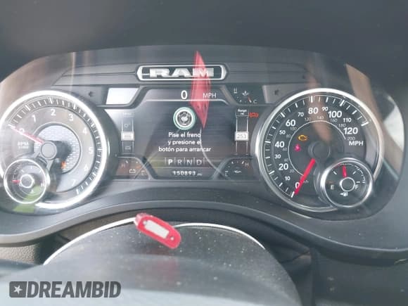 ✅ 2021 Ram 1500 Big Horn • VIN: 1C6SRFBT4MN673964 • Лот: 42828995. Опубликован ранее на IAAI с пробегом 150 893 миль. Бесплатный доступ к архиву аукционных продаж из США и подробный отчёт об истории автомобиля на DreamBid. Изображение 7.