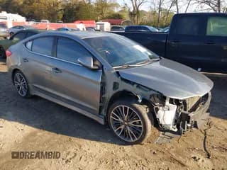 ✅ 2018 Hyundai Elantra Sport • VIN: KMHD04LB8JU596762 • Lot: 40940152. Listed on IAAI with 141,799 mi. Free auction sales archive from the USA and detailed vehicle history report at DreamBid. Image 1.