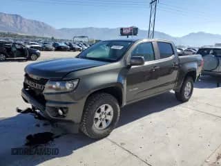 2018 Chevrolet Colorado 4WD Work Truck with VIN 1GCGTBEN0J1183479, listed as a Copart auction lot 85836805 with 57,901 mi miles and Salvage title. Bid and sale history available at DreamBid. Image 1.
