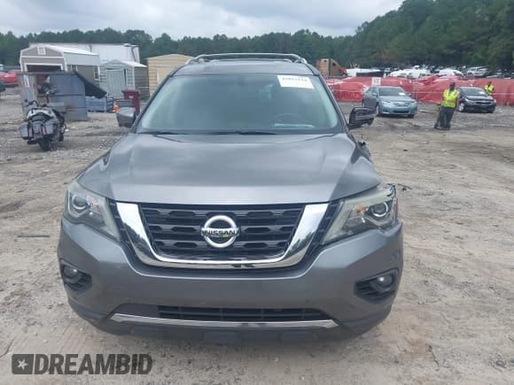 ✅ 2018 Nissan Pathfinder S • VIN: 5N1DR2MN3JC620216 • Lot: 43051124. Listed on IAAI with 130,945 mi. Free auction sales archive from the USA and detailed vehicle history report at DreamBid. Image 12.