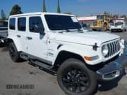 ✅ 2024 Jeep Wrangler Sahara • VIN: 1C4RJXP62RW255492 • Lot: 43407205. Listed on IAAI with 15,649 mi. Free auction sales archive from the USA and detailed vehicle history report at DreamBid. Image 6.