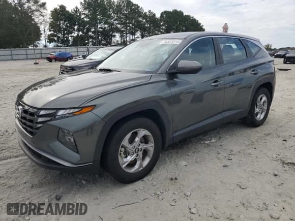 ✅ 2022 Hyundai Tucson SE • VIN: 5NMJA3AE5NH080125 • Lot: 74337314. Wystawiony na Copart z przebiegiem 47 303 mil. Bezpłatny archiwum sprzedaży aukcyjnych z USA i szczegółowy raport historii pojazdu na DreamBid. Zdjęcie 1.