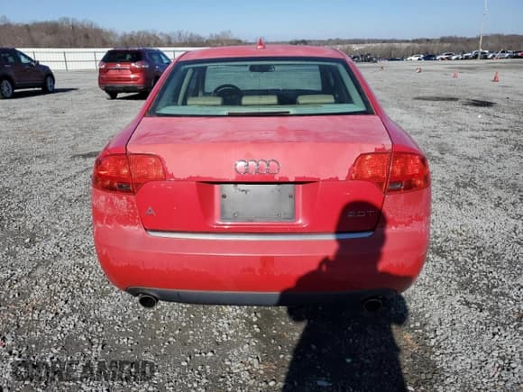 ✅ 2005 Audi A4 2.0T • VIN: WAUAF68E65A520157 • Lot: 88092125. Listed on Copart with 150,780 mi. Free auction sales archive from the USA and detailed vehicle history report at DreamBid. Image 6.