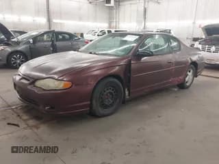 ✅ 2004 Chevrolet Monte Carlo SS • VIN: 2G1WX15K749121330 • Lot: 43325934. Listed on IAAI with 207,640 mi. Free auction sales archive from the USA and detailed vehicle history report at DreamBid. Image 2.